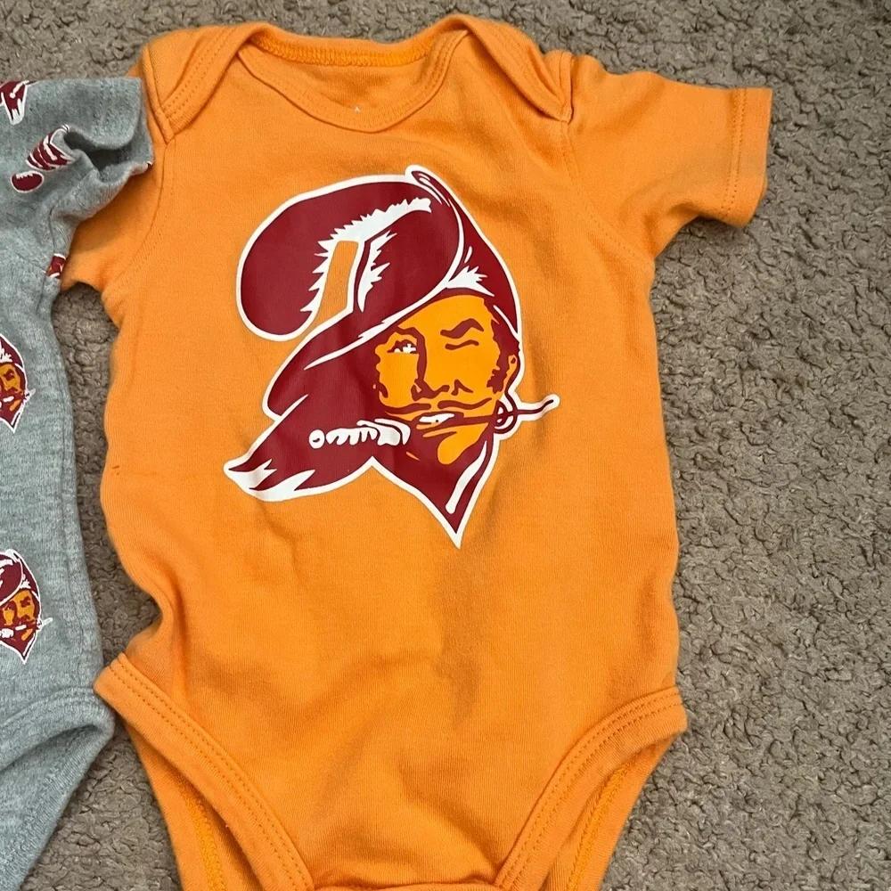 Tampa Bay Buccaneers Bodysuit Trio